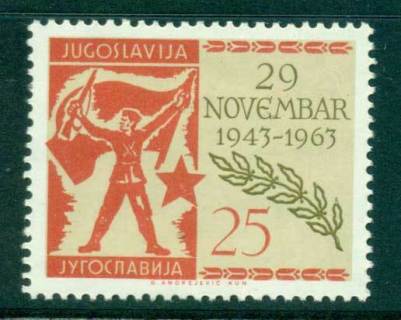 Yugoslavia-1963-Democratic-Federation-MLH-lot40517