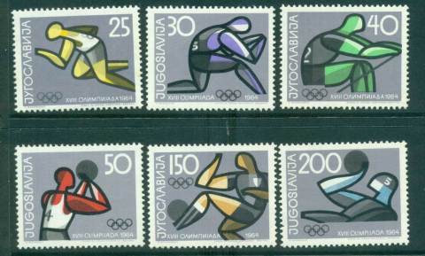 Yugoslavia-1964-Tokyo-Olympics-MLH-lot40523