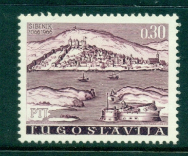 Yugoslavia-1966-Sibenik-Anniversary-MLH-lot40563