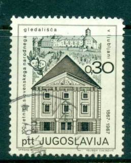 Yugoslavia-1967-Slovene-national-Theatre-lot40575