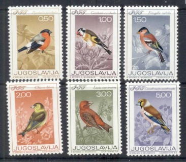 Yugoslavia-1968-Birds-MUH