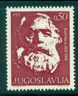 Yugoslavia-1968-Karl-Marx-MLH-lot40585