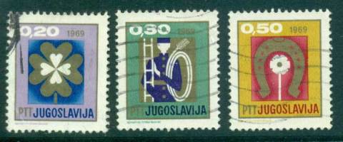 Yugoslavia-1968-New-Year-FU-lot40587