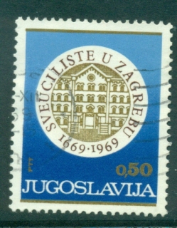 Yugoslavia-1969-University-of-Zagreb-FU-lot40603