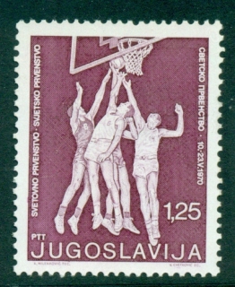 Yugoslavia-1970-Basketball-Championships-MLH-lot40605