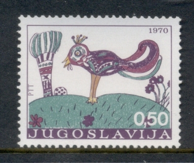 Yugoslavia-1970-Childrens-Week-MUH