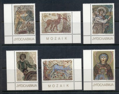 Yugoslavia-1970-Mosaics-from-the-1st-4th-Centuries-MUH