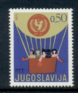 Yugoslavia-1971-Childrens-Week-MUH