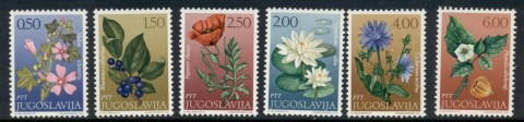 Yugoslavia-1971-Flowers-MUH