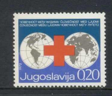 Yugoslavia-1972-Postal-tax-Red-Cross-MUH