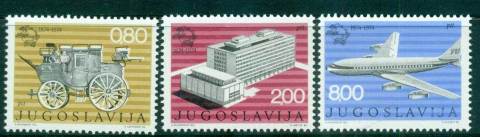 Yugoslavia-1974-UPU-Centenary-MUH-lot56390