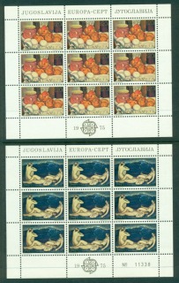 Yugoslavia-1975-Europa-Sheet-9-MUH-Lot16369