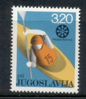 Yugoslavia-1975-Kayaks-MUH