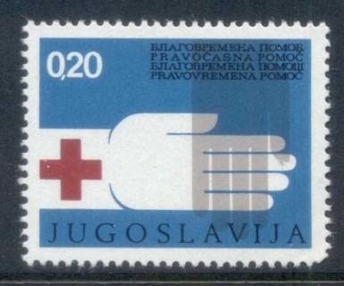 Yugoslavia-1975-Red-Cross-MUH