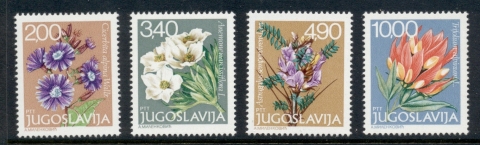 Yugoslavia-1979-Flowers-MUH