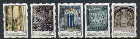 Yugoslavia-1979-Romanesque-Sculptures-MUH