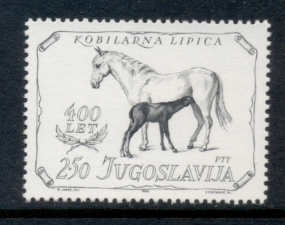 Yugoslavia-1980-Lipicon-Stud-Farm-Horses-MUH