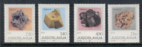 Yugoslavia-1980-Minerals-MUH