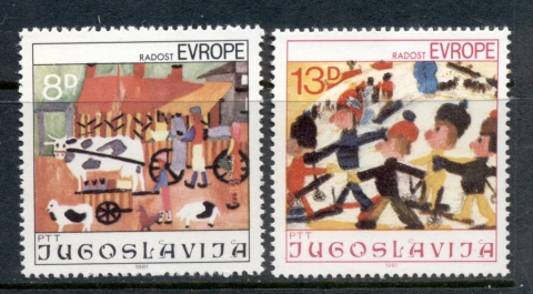 Yugoslavia-1981-Joy-of-Europ-Childrens-Festival-MUH