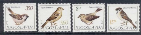 Yugoslavia-1982-Birds-MUH