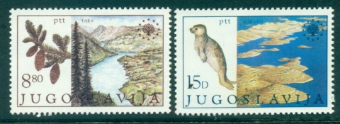 Yugoslavia-1982-National-parks-MUH-lot40665