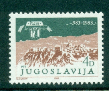 Yugoslavia-1983-Town-of-Paizin-Millenium-MLH-lot40624