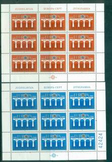 Yugoslavia-1984-Europa-Sheetlets-MUH-lot40678