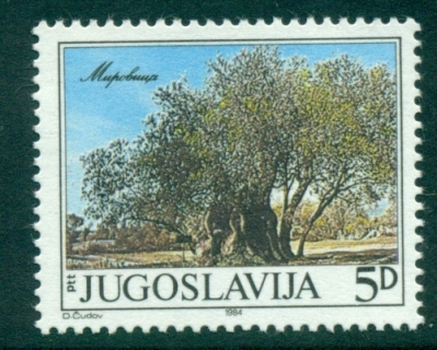 Yugoslavia-1984-Olive-Tree-MLH-lot40637