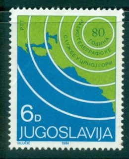 Yugoslavia-1984-Radio-Telegraph-MLH-lot40640