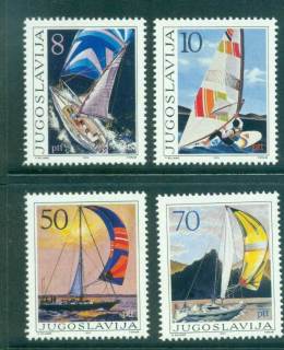 Yugoslavia-1985-Nautical-Tourism-Yachts-MUH-lot40663