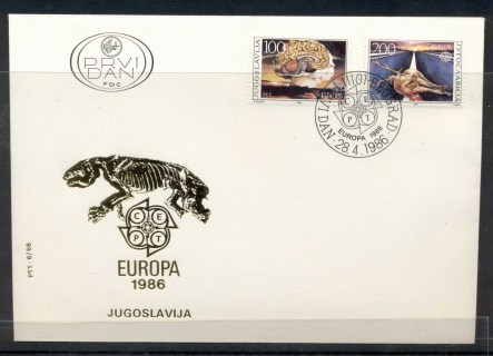 Yugoslavia-1986-Europa-Environment-FDC