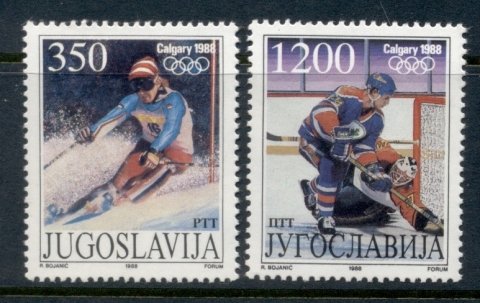 Yugoslavia-1988-Winter-Olympics-Calgary-MUH