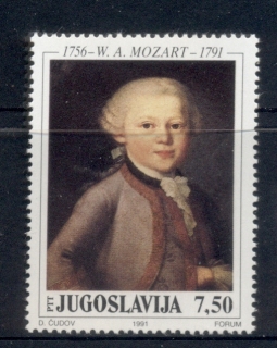 Yugoslavia-1991-Mozart-MUH