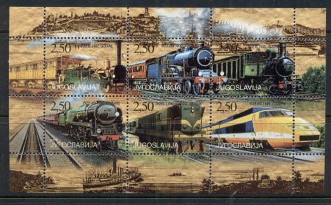 Yugoslavia-1998-Development-of-the-railway-booklet-pane-MUH