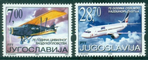 Yugoslavia-2002-The-75th-Anniversary-of-Yugoslav-Civil-Aviation-MUH