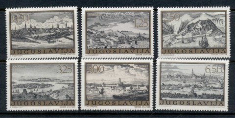 Yugoslavia-1973-Old-Engravings-MUH