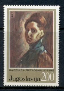 Yugoslavia-1973-Self-Portrait-Nadezda-Petrovic-MUH
