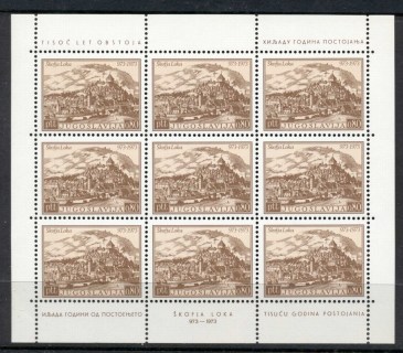 Yugoslavia-1973-Skofjahoka-Millenium-sheet-MUH