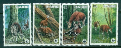 Zaire-1984 WWF Okapi