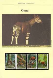 Zaire-1984 WWF Okapi