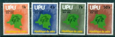 Zaire-1974-UPU-Centenary-MUH