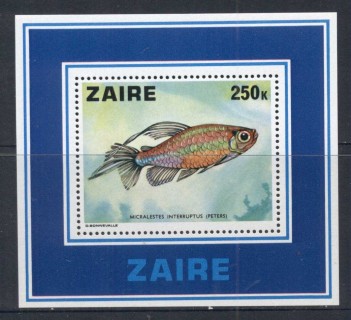 Zaire-1978-Tropical-Fish-MS-MUH