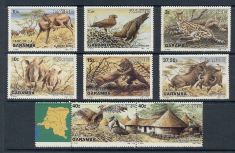 Zaire-1984-Garamba-National-Park-MUH