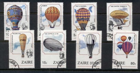 Zaire-1984-Manned-Flight-Bicentenary-FU