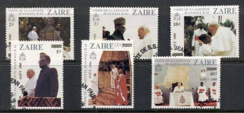 Zaire-1985-Pope-John-Paul-II-Opt-Second-Visit-FU