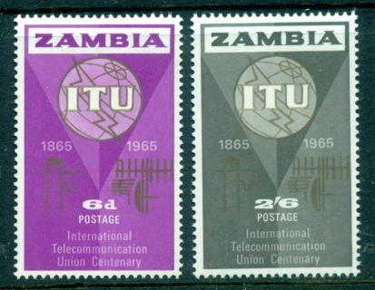 Zambia-1965-ITU-Centenary-MUH