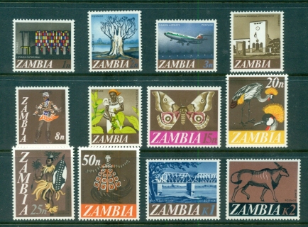 Zambia-1968-Pictorial-MUH