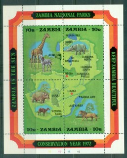 Zambia-1972-Conservation-Year-MS-MUH