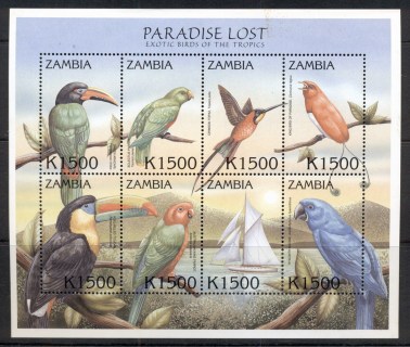 Zambia-2000-Exotic-Birds-of-the-Tropics-MS-MUH