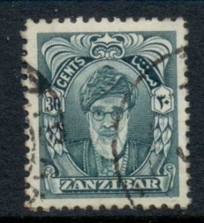 Zanzibar-1952-Sultan-Khalifa-bin-Harub-30c-FU